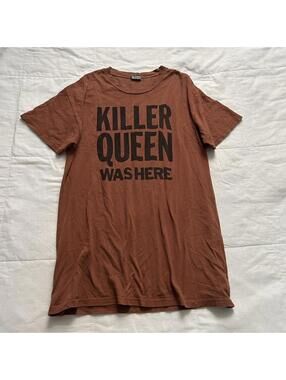 Hysteric Glamour Killer Queen Was Here Graphic T Shirt Free Size Japan